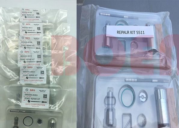 High Speed Steel Denso Injector Repair Kit For 095000-5511 8976034157 8-97603415-7